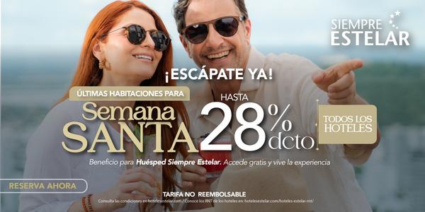 Últimas habitaciones para Semana Santa ESTELAR Calle 100 Colombia - Bogotá Últimas habitaciones para Semana Santa ESTELAR Calle 100 Colombia - Bogotá