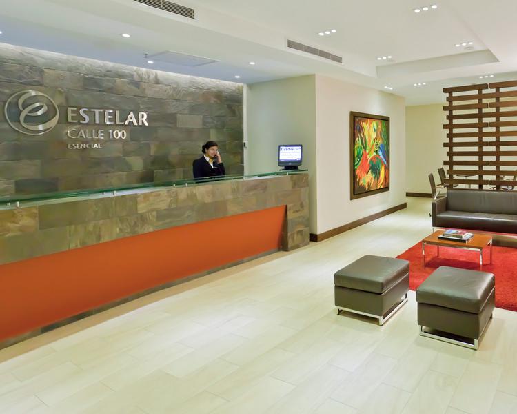 Lobby Hotel ESTELAR Calle 100 Bogotá