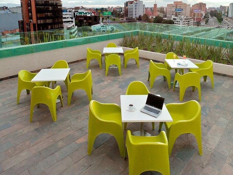 Terraza  ESTELAR Calle 100 Colombia - Bogotá Terraza  ESTELAR Calle 100 Colombia - Bogotá